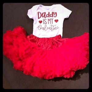 Baby Valentine outfit
